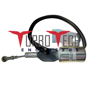 Válvula Solenoide de Corte de Combustible 3991168 SA-4941-24 Compatible con Motor Cummins 4BT5.9 de Hyundai R130 R130-5 - Product Image 2