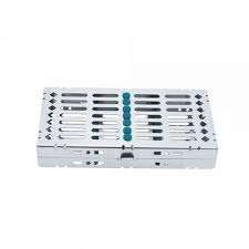 Boîte de stérilisation en alliage d'aluminium pour laparoscope et plateau d'instruments chirurgicaux laparoscopiques en acier inoxydable - Product Image 3