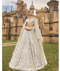 Indian Traditional Fancy Sequence Dori and Thread Work Lehenga Choli for Wedding Occasion and Festive Functions for Women Wear - Product Image 1