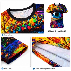 Custom 100% <b>Polyester</b> Moisture Wicking Marathon Running Gym Sport <b>T</b>-<b>Shirt</b> Colorful Full Sublimation Printed <b>T</b>-<b>Shirt</b> - Product Image 3