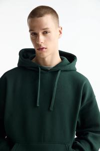 Sudadera con capucha de gran tamaño de moda para hombres y mujeres, sudadera de peso pesado de lana suave con logotipo personalizado, ropa de calle, moda al por mayor - Product Image 3
