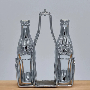 Soft Drink Bottle Style <b>Salt</b> And Pepper <b>Shaker</b> Creative Seasoning Set For Guest Serving To Add A Unique And Playful Touch - Product Image 1