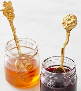 Luxurious <b>Small</b> Gold Finished <b>Spoon</b> Elegant Dessert Tea Coffee <b>Spoon</b> For Home Kitchen Wedding Party Gift Modern Flatware Decor - Product Image 4