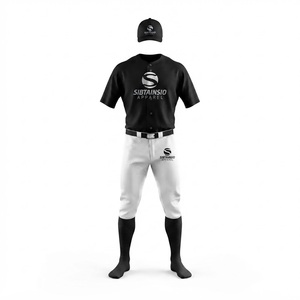 Uniformes de Béisbol Personalizados, Serie de Gorras y Bolsas de Béisbol, Diseño de Ropa Deportiva de Béisbol, Uniformes de Entrenamiento para Equipos de Todas las Series - Product Image 3
