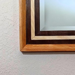 Premium Teak Wood wooden <b>wall</b> <b>mirrors</b> and <b>mirror</b> frames OEM Custom Wholesale | Aqdus Saleem India - Product Image 1