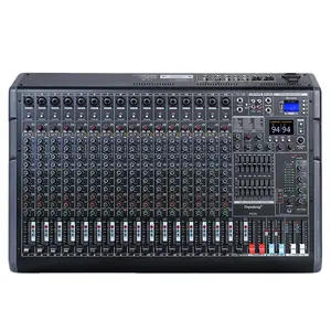Demusheng PG18 mélangeur Audio professionnel intégré à 7 segments, réglage équilibré, 18 canaux pour les performances sur grande scène