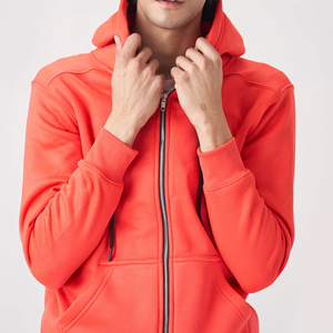 Ventes en gros de sweats à capuche zippés pour hommes avec logo personnalisé, dernier design, fabriqués au Pakistan, style streetwear, sweats à capuche zippés personnalisés en gros - Product Image 6