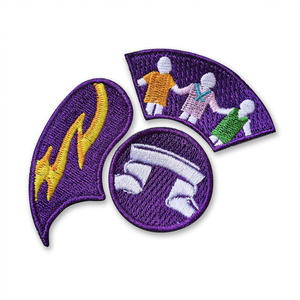 Patch brodé thermocollant personnalisé motif animal, autocollant DIY à presser à chaud, patch Velcro auto-agrippant pour vêtements, chapeaux, sacs, vente en gros usine - Product Image 6