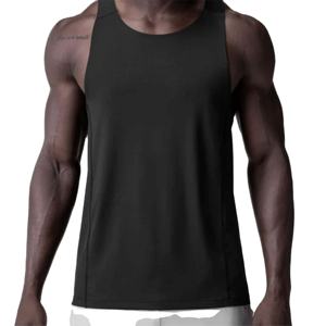 Camiseta sin mangas para hombre, camiseta de verano para gimnasio, transpirable, atlética, para entrenamiento, fitness, estilo deportivo, ajustada al cuerpo. - Product Image 1