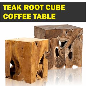 TEAK ROOT CUBE COFFEE <b>TABLE</b> - Product Image 6