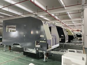 22ft Off Road RV Caravan Camper Travel Trailer Mobile Home with <b>Kitchen</b> Bathroom Sleeping Space Adventure Touring Use - Product Image 5