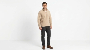 Chaqueta de Forro Polar Cálida para Hombre con Cremallera Completa, Cuello Alto Suave, Ropa Casual de Invierno para Exteriores, Proveedor de Ropa Personalizada - Product Image 4