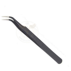 Pinces à cils professionnelles en acier inoxydable - Antistatiques, poignée confortable, durables, emballage et logo personnalisables - Product Image 3