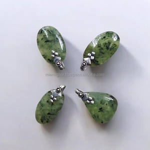 Colgante de Prehnita Premium más vendido, piedra preciosa tipo ágata de alta calidad para decoración del hogar, estilo de amor Feng Shui a la moda - Product Image 1