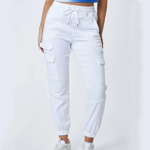 2026 Comfortable Cargo Pants for Women Stylish Utility Trousers with Relaxed Fit and <b>Large</b> Pockets for Daily Work Wear OEM - Product Image 1