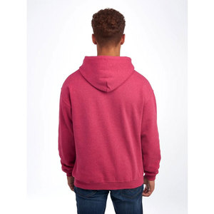 Sweat-shirt à capuche en mélange premium 50/25/25, vente en gros, coton, polyester, rayonne, sweat-shirt uni, logo personnalisé, DTF, impression sérigraphique - Product Image 3