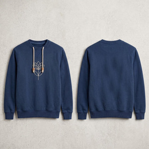 เสื้อฮู้ดผู้ชาย สกรีนโลโก้ได้ สีพื้น ผ้าสแปนเด็กซ์/โพลีเอสเตอร์ ผ้าฟลีซ ทรงหลวม สปอร์ต ลำลอง สตรีทแวร์ มีซับใน - Product Image 1