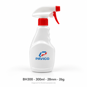 300ml Trigger <b>Spray</b> <b>Bottle</b> 28mm Custom Packaging Red White Sprayer OEM ODM <b>Plastic</b> <b>Bottle</b> Packaging Manufacturer Factory Vietnam - Product Image 1