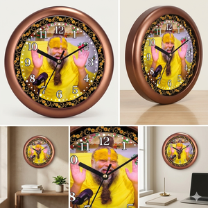 Reloj de Pared con Diseño Religioso y Personalización para Sala de Estar - Regalo para el Día de la Madre y Navidad - Product Image 3