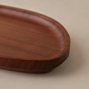 Bandeja de Servir de Madera al por Mayor de Fábrica, Bandeja Grande de Madera Maciza para Desayuno, Té, Café, Otomana - Product Image 2