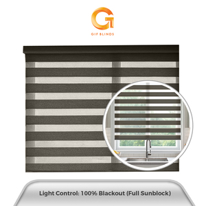 Persianas Zebra Semitranslúcidas Grises ZB9112 107x183cm del Mejor Fabricante, Proveedor B2B, para Hogar y Oficina, Malasia, OEM, Más Vendidas - Product Image 6