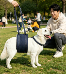 Harnais de Soutien Réglable pour Chiens et Chats avec Support pour les Pattes Arrière pour Animaux Nécessitant une Aide à la Marche - Sling de Levage Durable pour Animaux d'Extérieur - Product Image 6