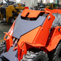 Hochleistungs-Radlader mit 260kg Tragkraft, Optionalem Motor, Mini-Frontlader, Multifunktionaler Kleiner Lader, Baumaschine