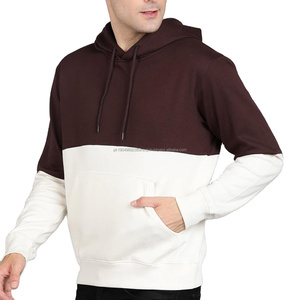 Sweat-shirt à capuche pour homme de qualité supérieure en molleton français 400-500 GSM, épaules tombantes, avec motif brodé, taille 6XL - Product Image 3