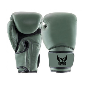 ถุงมือมวยไทยแบบมืออาชีพ รุ่นใหม่ ทนทาน รับสกรีนโลโก้ - Product Image 1