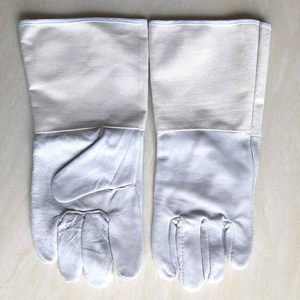 Hot Sale Custom Logo Industrial Waterproof Protection Welding <b>Gloves</b> Top Quality Sheepskin Leather Material Safety Welder <b>Gloves</b> - Product Image 6