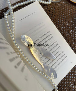 Cuillère artisanale haut de gamme avec incrustation de nacre, élégante, pour service de table Tradebyd - Product Image 2