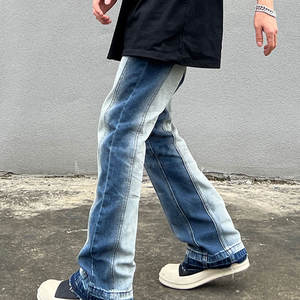 Pantalones de mezclilla de tela de calidad para una comodidad durante todo el día y un aspecto elegante. Pantalones de hombre lavados. - Product Image 2