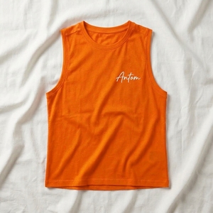 เสื้อกล้ามออกกำลังกายคุณภาพสูงสำหรับผู้หญิง เสื้อครอปออกกำลังกาย เสื้อคลุมออกกำลังกาย ผ้าโพลีเอสเตอร์ผสมสแปนเด็กซ์ เสื้อกล้ามผู้หญิง - Product Image 3