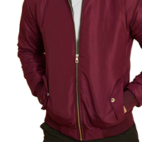 Blousons d'hiver pour hommes à col montant, en coton, séchage rapide, légers, manches longues, respirants, style streetwear