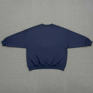 Sudadera para hombre con nuevo diseño elegante y transpirable, venta al por mayor, sudadera básica de cuello redondo personalizada, sudadera de mezcla de algodón. - Product Image 3