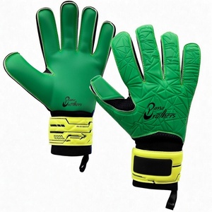 Professional Latex Goalkeeper Gloves | Custom Logo Soccer Gloves | High Quality Finger Protection Non-Slip Hook Loop Closure - Product Image 5
