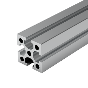 Profilé d'extrusion en aluminium carré à rainure en T M2 2020, qualité industrielle, service de découpe personnalisable, connexion modulaire - Product Image 1