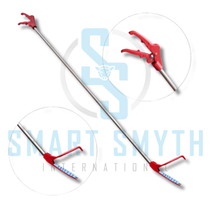 Heavy Duty Veterinary Snake <b>Puller</b> Stainless Steel Powder Coated Obstetrical Instrument for Snake Delivery Assistance Hospital - Product Image 6