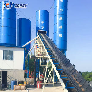 Automatic Stationary Type <b>Concrete</b> <b>Batching</b> <b>Plant</b> Ready Mix Cement Aggregate Mixing Equipment with Engine Motor Core Components - Product Image 6