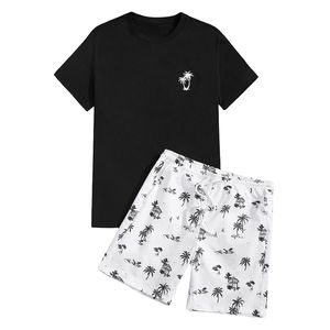 Conjunto de Pantalones Cortos de Verano para Hombre, Conjunto Deportivo Personalizado, Traje Deportivo de Moda para Hombre, Nuevo Conjunto Deportivo de Verano para Hombre - Product Image 1