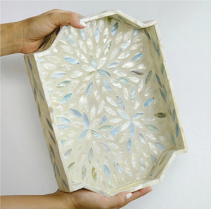 Bandeja de Nácar de Diseño Decorativo, Ideal para Servir o como Regalo, con Logotipo Personalizado, en Oferta - Product Image 5