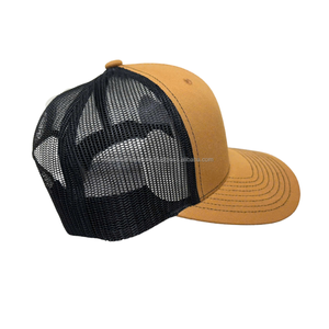 หมวกทรูคเกอร์ผ้าตาข่ายสีคอนทราสต์ส่วนบุคคลหมวกกีฬาด้านหลัง - Product Image 4