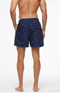 Short de bain sport décontracté pour homme 2026, taille mi-haute élastique, en Spandex/Polyester, séchage rapide, anti-plis, pour la gym et la plage, couleur unie - Product Image 5