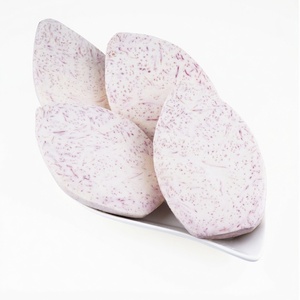 Taro Congelado IQF HALAL en Cubos, Trozos y Palitos, OEM BRC, Vegetal de Raíz para Té de Burbujas, Dim Sum y Exportación - Product Image 2