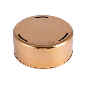 Bol pour animaux de compagnie en acier inoxydable, plateau rond multicolore - Product Image 3