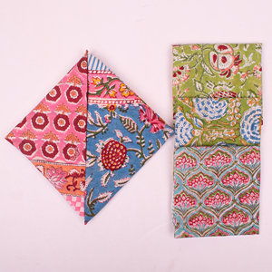 Bandana de voyage d'été tendance, foulard carré en coton à imprimé ethnique, multifonctionnel, doux pour la peau, respirant, accessoire printemps-été - Product Image 2