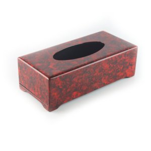 Caja de pañuelos vietnamita con incrustaciones de cáscara de huevo, para restaurante, buen precio, cajas de pañuelos lacadas. - Product Image 3