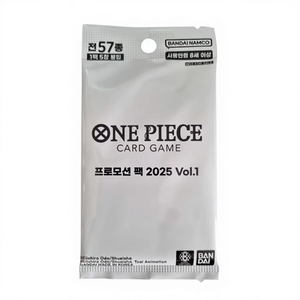 Paquete de Refuerzo del Juego de Cartas One Peace, Versión Coreana, Paquete Promocional 2025 Vol.1, Paquete Sellado Oficial TCG - Product Image 1