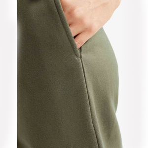 Wholesale Custom 100% Cotton Fleece Loose Fitness Sports Wear Thick Baggy Jogger Pants Quick Dry Woman's Sweatpants for Women - Product Image 4