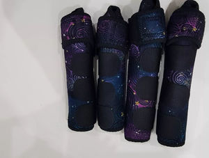 Botas de Protección para Caballos, Personalizadas, de Tela y Neopreno, Transpirables, Ligeras, Profesionales, para Carreras y Deportes - Product Image 5